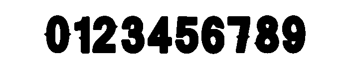 Legend Western Regular Font OTHER CHARS