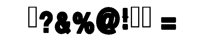 Legend Western Regular Font OTHER CHARS
