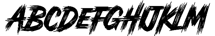 Legendary Brush FONT