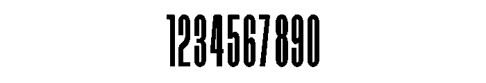 Legions Boldtype Font OTHER CHARS
