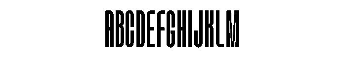 Legions Boldtype Font UPPERCASE
