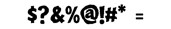 Leilmod Tuperps Font OTHER CHARS
