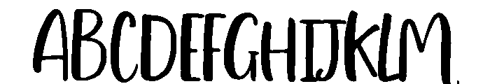 Lelayni Script Font UPPERCASE