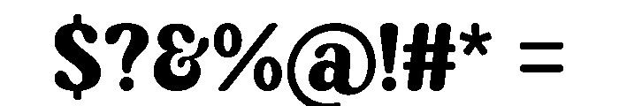 Lemon And Orange Regular Font OTHER CHARS