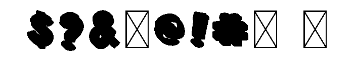 Lemon Cakey CF Font OTHER CHARS
