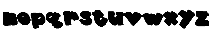 Lemon Cakey CF Font LOWERCASE
