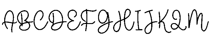 Lemon Charm Script Font UPPERCASE