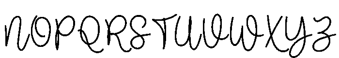 Lemon Charm Script Font UPPERCASE