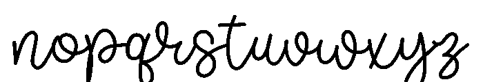 Lemon Charm Script Font LOWERCASE