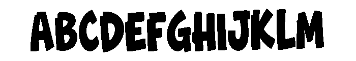 Lemon Chomp Font UPPERCASE