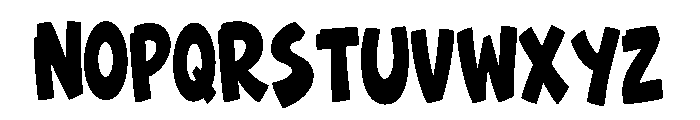 Lemon Chomp Font LOWERCASE