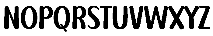 Lemon Clams Regular Font UPPERCASE