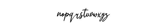 Lemon Cream Font LOWERCASE