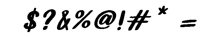 Lemon Cupcake Italic Font OTHER CHARS