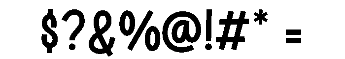 Lemon Garden Regular Font OTHER CHARS