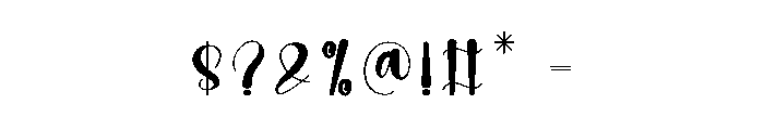 Lemon Jasmine Font OTHER CHARS