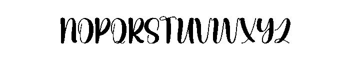 Lemon Jasmine Font UPPERCASE