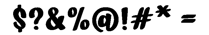 Lemon Mellow Font OTHER CHARS