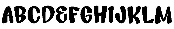 Lemon Mellow Font UPPERCASE