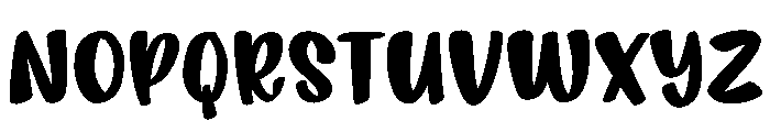 Lemon Mellow Font UPPERCASE