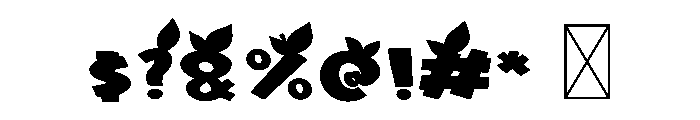 Lemon Meringue CF Font OTHER CHARS