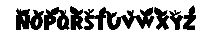 Lemon Meringue CF Font UPPERCASE