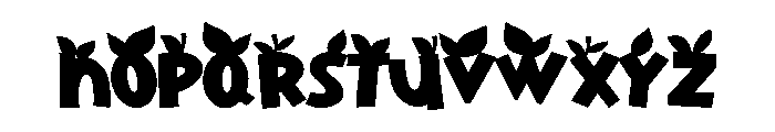Lemon Meringue CF Font LOWERCASE