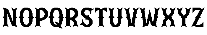 Lemon Metal Font UPPERCASE