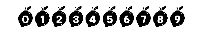 Lemon Mint Font OTHER CHARS