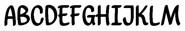 Lemon Pancake Regular Font UPPERCASE