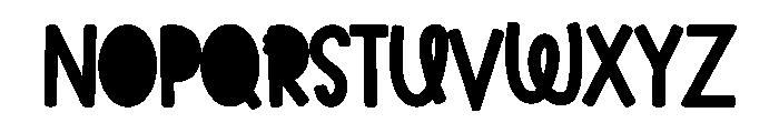 Lemon Precious CF Font UPPERCASE