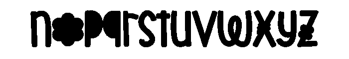 Lemon Precious CF Font LOWERCASE