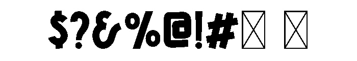 Lemon Sliced Duo Font OTHER CHARS