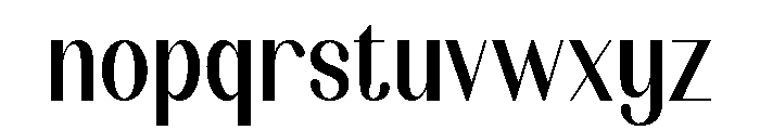 Lemon Whisper Font LOWERCASE