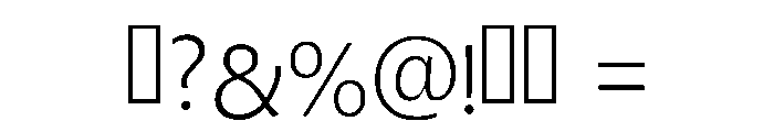 Lemonade Minimalist Regular Font OTHER CHARS