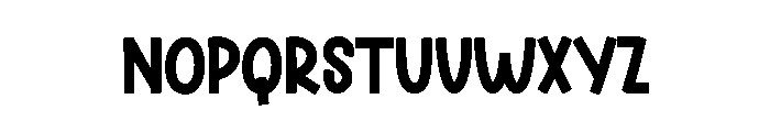 Lemonade1 Font LOWERCASE