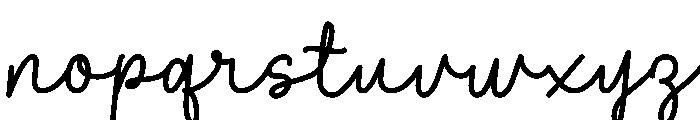 Lemonhoney Script Font LOWERCASE