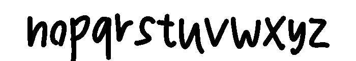 Lemonmilk Font LOWERCASE