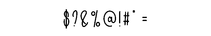 Lemontang Font OTHER CHARS