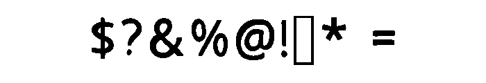 Lemori Regular Font OTHER CHARS
