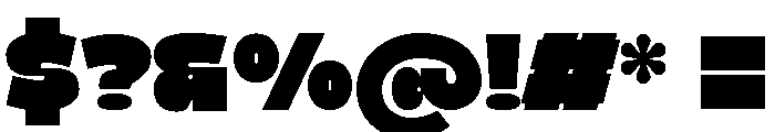 Lemota Bold Font OTHER CHARS