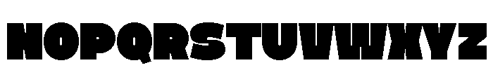 Lemota Bold Font UPPERCASE