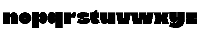 Lemota Bold Font LOWERCASE