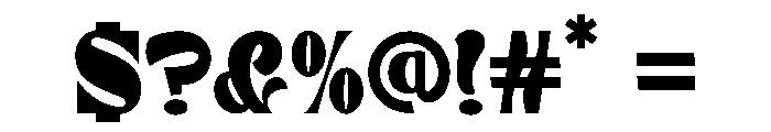 Lennox Royale Font OTHER CHARS
