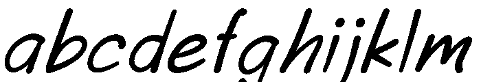 Lenttera Italic FONT