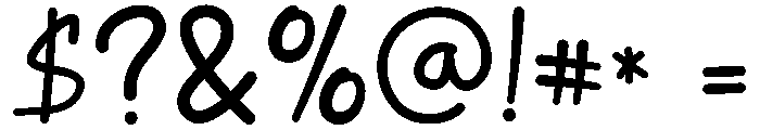 Lenttera Font OTHER CHARS