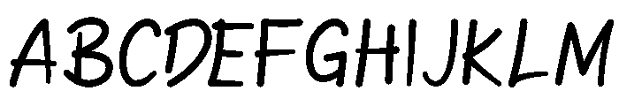 Lenttera Font UPPERCASE