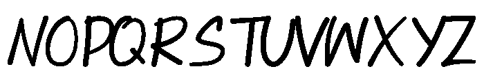 Lenttera Font UPPERCASE