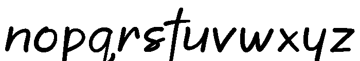 Lenttera Font LOWERCASE