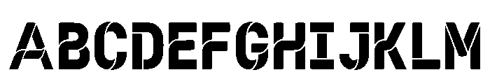 Lenya Regular Font UPPERCASE